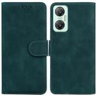 For Infinix Hot 20 5G Skin Feel Pure Color Flip Leather Phone Case(Green) - 1