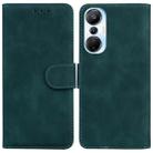 For Infinix Hot 20s Skin Feel Pure Color Flip Leather Phone Case(Green) - 1