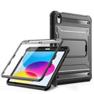 For iPad 10th Gen 10.9 2022 Explorer Tablet Protective Case with Pen Slot(Grey) - 1