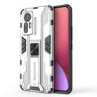 For Xiaomi 12 Lite 5G Supersonic PC + TPU Shock-proof Protective Phone Case(Silver) - 1