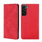 For Samsung Galaxy S23+ 5G Skin Feel Magnetic Horizontal Flip Leather Phone Case(Red) - 1