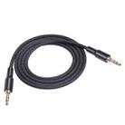 2130 3.5mm Male to 3.5mm Male Audio Cable, Length: 1m(Black) - 1