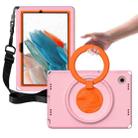 For Samsung Galaxy Tab A8 10.5 2021 EVA + PC Shockproof Tablet Case with Waterproof Frame(Pink) - 1