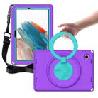 For Samsung Galaxy Tab A8 10.5 2021 EVA + PC Shockproof Tablet Case with Waterproof Frame(Purple) - 1