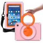 For Amazon Kindle Fire HD7 2022 EVA + PC Shockproof Tablet Case with Waterproof Frame(Pink) - 1