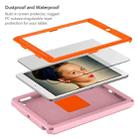 For iPad 5 / 7 / 6 / 8 / 9 EVA + PC Shockproof Tablet Case with Waterproof Frame(Pink) - 3