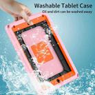 For iPad 5 / 7 / 6 / 8 / 9 EVA + PC Shockproof Tablet Case with Waterproof Frame(Pink) - 5