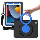 For iPad Pro 10.5 2019/2017 / 10.2 2021/2019 EVA + PC Shockproof Tablet Case with Waterproof Frame(Black) - 1