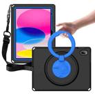 For iPad 10th Gen 10.9 2022 EVA + PC Shockproof Tablet Case with Waterproof Frame(Black) - 1