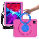 For iPad Pro 11 2022/2021/2020/2018 / Air5 10.9 2022 / Air4 10.9 2020 EVA + PC Shockproof Tablet Case with Waterproof Frame(Rose Red) - 1