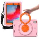 For iPad mini 1/2/3/4/5 EVA + PC Shockproof Tablet Case with Waterproof Frame(Pink) - 1