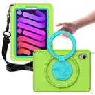 For iPad mini 6 EVA + PC Shockproof Tablet Case with Waterproof Frame(Grass Green) - 1