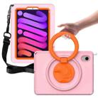 For iPad mini 6 EVA + PC Shockproof Tablet Case with Waterproof Frame(Pink) - 1