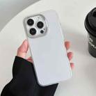 For iPhone 11 Pro Max Invisible Holder Ultra-thin PC Phone Case(Transparent White) - 1