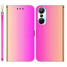 For Infinix Hot 20s Imitated Mirror Surface Leather Phone Case(Gradient Color) - 1