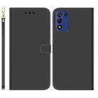 For Realme Q3S / Q3T / 9 SE / 9 5G Speed Imitated Mirror Surface Leather Phone Case(Black) - 1
