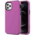 For iPhone 14 Pro Max Shockproof PC + TPU Protective Phone Case(Dark Purple) - 1