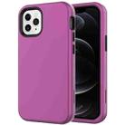 For iPhone 14 Pro Shockproof PC + TPU Protective Phone Case(Dark Purple) - 1