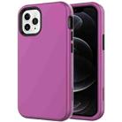 For iPhone 13 Shockproof PC + TPU Protective Phone Case(Dark Purple) - 1