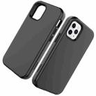 For iPhone 13 Shockproof PC + TPU Protective Phone Case(Black) - 2