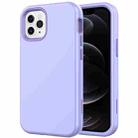 For iPhone 13 Shockproof PC + TPU Protective Phone Case(Light Purple) - 1