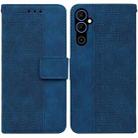 For Tecno Pova Neo 2 Geometric Embossed Leather Phone Case(Blue) - 1