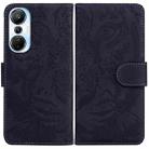 For Infinix Hot 20s Tiger Embossing Pattern Leather Phone Case(Black) - 1