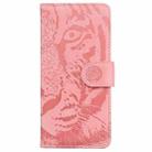 For Realme Q3S / Q3T / 9 SE / 9 5G Speed Tiger Embossing Pattern Leather Phone Case(Pink) - 2