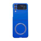 For Samsung Galaxy Z Flip4 Skin Feel MagSafe Magnetic Phone Case(Royal Blue) - 1