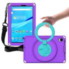 For Lenovo Tab M8 TB-8505 EVA + PC Shockproof Tablet Case without Waterproof Frame(Purple) - 1