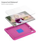 For iPad Pro 12.9 inch 2022/2021/2020/2018 EVA + PC Shockproof Tablet Case without Waterproof Frame(Rose Red) - 3