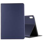 For Huawei Matepad 10.4 Elastic Leather TPU Protective Case with Holder(Dark Blue) - 1