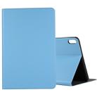 For Huawei Matepad 10.4 Elastic Leather TPU Protective Case with Holder(Blue) - 1