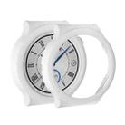 For Huawei GT3 Pro 43mm Fuel Injection Hollow Watch Protective Case(White) - 1