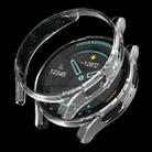 For Samsung Galaxy Watch5 Pro 45mm Fuel Injection Hollow Watch Protective Case(Transparent) - 1