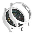 For Samsung Galaxy Watch5 40mm Fuel Injection Hollow Watch Protective Case(White) - 1