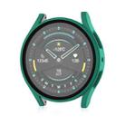 For Samsung Galaxy Watch 5 44mm Frosted PC + Tempered Film Integrated Watch Protective Case (Green) - 3