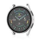 For Samsung Galaxy Watch 5 44mm Frosted PC + Tempered Film Integrated Watch Protective Case (Silver) - 3