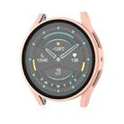 For Samsung Galaxy Watch 5 Pro 45mm Frosted PC + Tempered Film Integrated Watch Protective Case (Pink) - 3