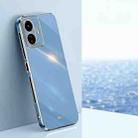 For vivo Y77 5G Global XINLI Straight Edge 6D Electroplate TPU Phone Case(Celestial Blue) - 1