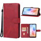 For Doogee X98 / X98 Pro Leather Phone Case(Red) - 1