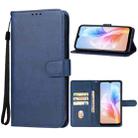 For Doogee X98 / X98 Pro Leather Phone Case(Blue) - 1