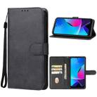 For Motorola Moto G Play 2023 Leather Phone Case(Black) - 1