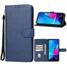 For Motorola Moto G Play 2023 Leather Phone Case(Blue) - 1