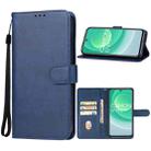 For Tecno Camon 19 Pro 5G Leather Phone Case(Blue) - 1