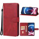 For ZTE nubia Red Magic 8 Pro Leather Phone Case(Red) - 1