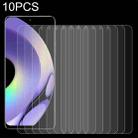 For Realme 10 Pro 10pcs 0.26mm 9H 2.5D Tempered Glass Film - 1