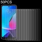 For Motorola Moto G Play 2023 50pcs 0.26mm 9H 2.5D Tempered Glass Film - 1