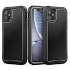 For iPhone 11 Frame Series TPU + PC Dust-proof Scratch-proof Drop-proof Protective Case(Grey) - 1