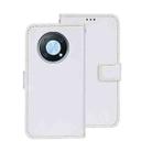 For Huawei nova Y90 idewei Crazy Horse Texture Leather Phone Case(White) - 1